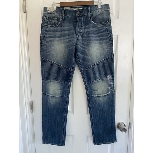 Buckle Other - New BKE Mens Jeans 32x33 Comfort Skinny JAKE Mid Wash Blue Premium Stretch Denim